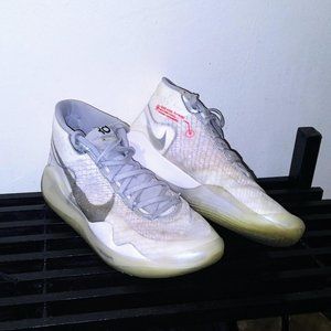 Nike KD 12 White Wolf Grey Basketball Shoes